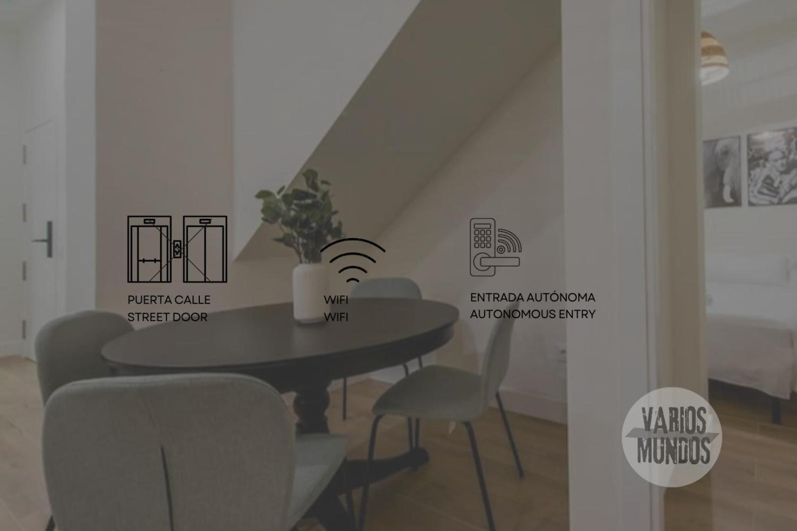 Cozy Y Centrico Apt Para 6Pax En Plaza Del Carmen E2 マドリード エクステリア 写真